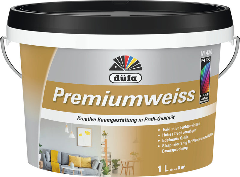 Düfa M420 premium blanc base 3 - 10L