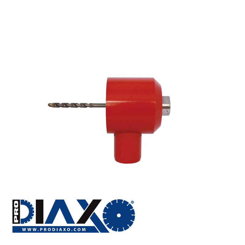 Tête d'aspiration DUSTY rouge - R 1/2'' sur M16x2 axe de centrage incl.
