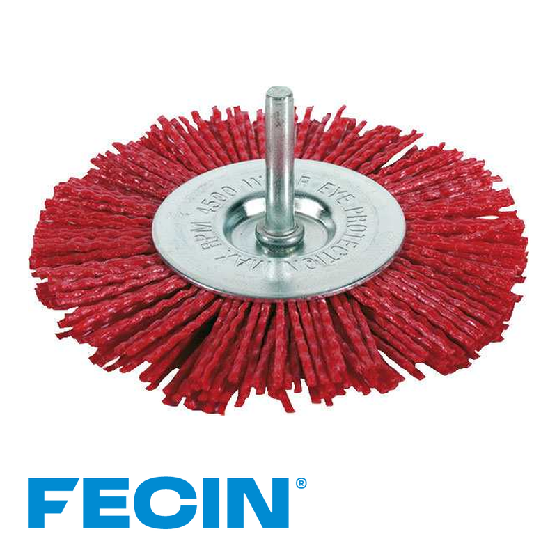 Brosse disque fil Nylon FBE – tige 6 mm – blister pack