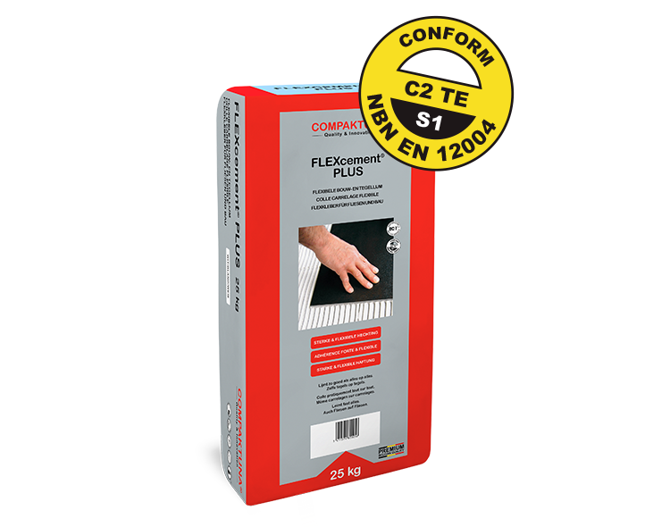 Compaktuna flexcement plus 25 kg blanc