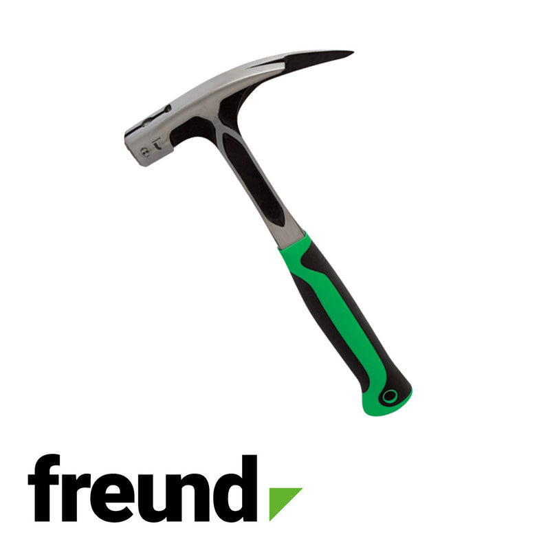 Marteau de charpentier embout magnétique, forgé monobloc / 500 gr.