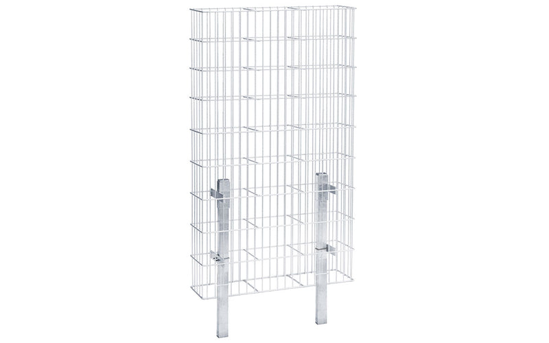 Gabion Jumbo avec poteaux – Galvanisé
