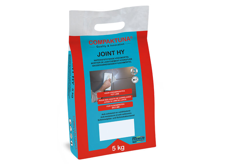 Compaktuna mortier de joint N°12 2 kg gris brun