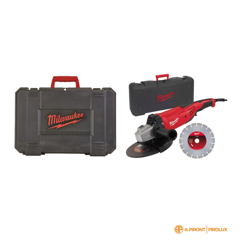 Meuleuse 2200 W – AG 22 – contenu de la boîte AG 22-230 D-SET DMS