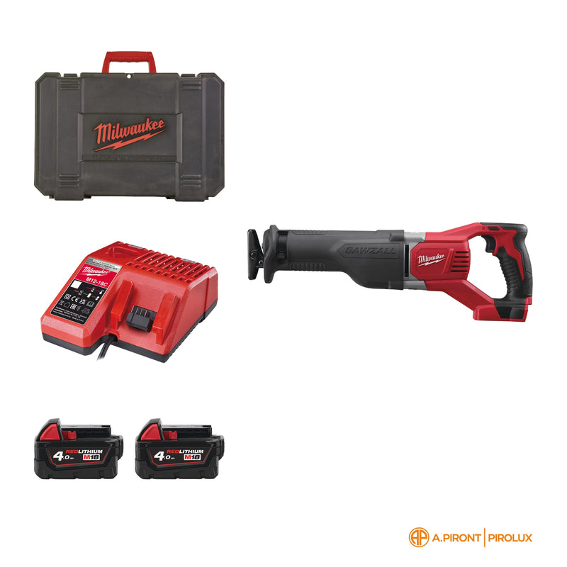 M18™ Scie Sabre SAWZALL™ – M18 BSX – contenu de la boîte M18 BSX-402C