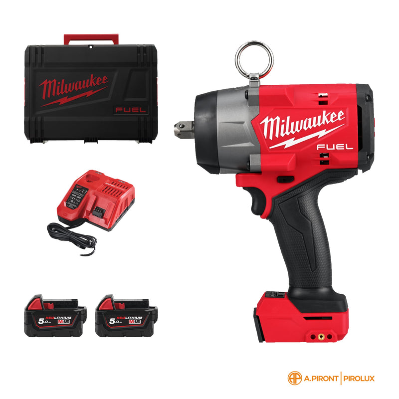 M18 FUEL™ boulonneuse ½″ avec fixation à bille – M18 FHIW2P12 – contenu de la boîte M18 FHIW2P12-502X