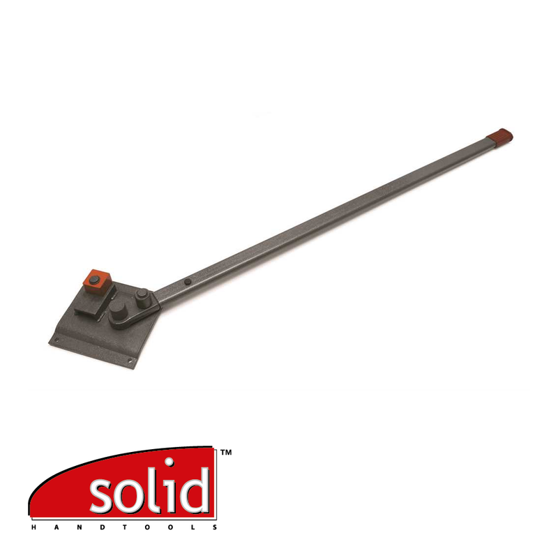 Cintreuse à couder avec manche pour fer à béton - 220 x 220 mm / max. Ø 22 mm