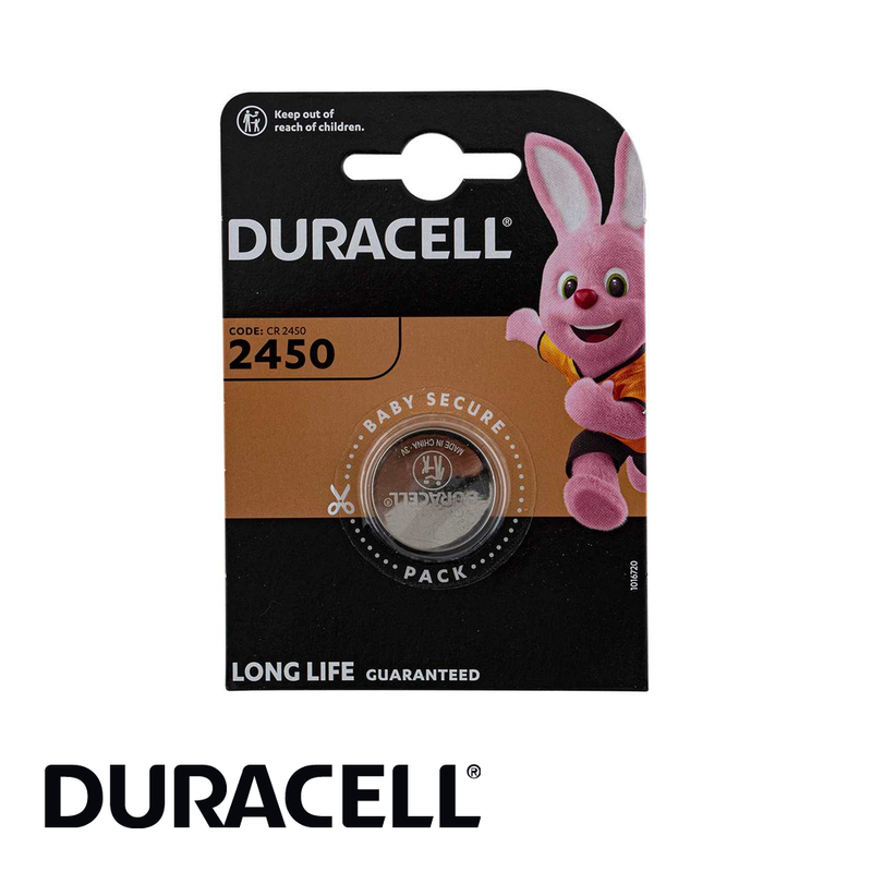 Duracell Lithium pile bouton CR-2450 / 1 pc