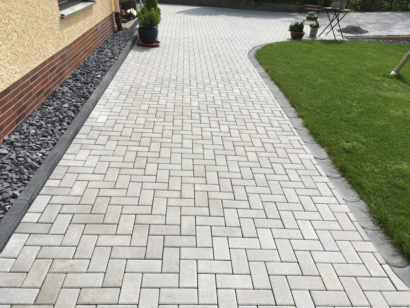 Pave rectangulaire 10/20/6 cm (+10/10/6) anthracite