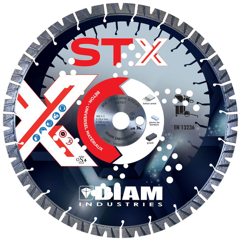 Disque diamant Ø230/22.23 beton arme/ béton