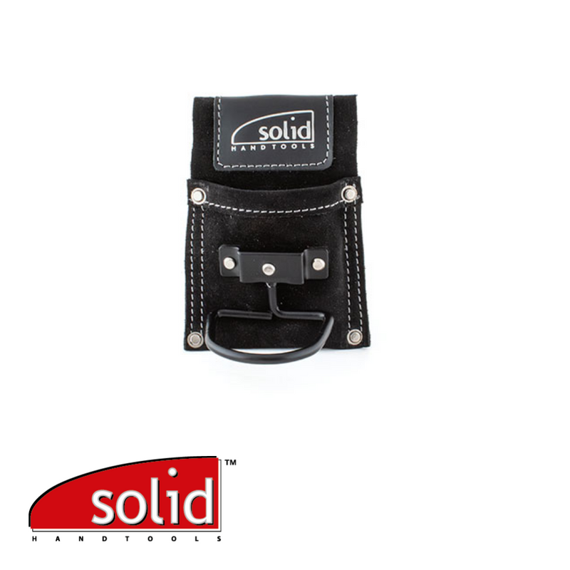 Porte-marteau avec boucle oscillante et pochette - LEATHER