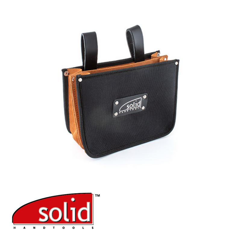 Poche à clous, double avec fond en cuir - MULTITEC
