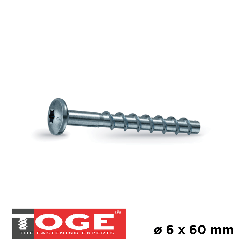 TSM Vis à béton – TORX 30 avec tête bombée – Prix par boîte