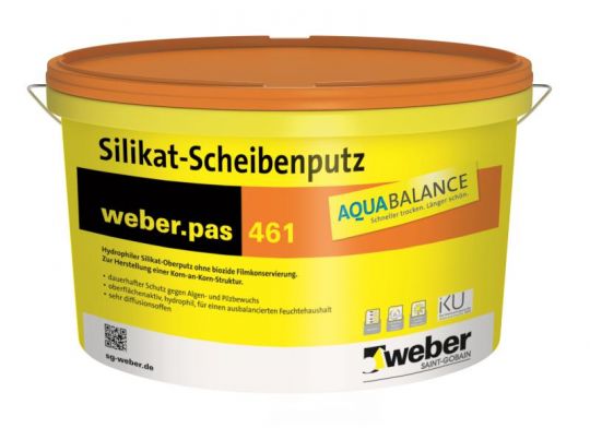 Weber pas 461 aqua balance 25 kg standard weiss