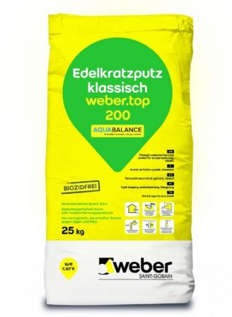 Weber top 200 aqua balance 25 kg blanc standard