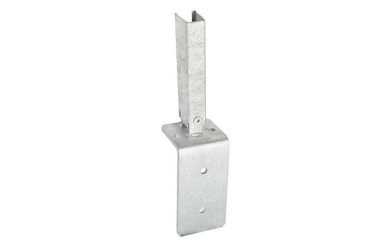 Platine équerre universelle pour terrain en pente 60x40 – Galvanisé