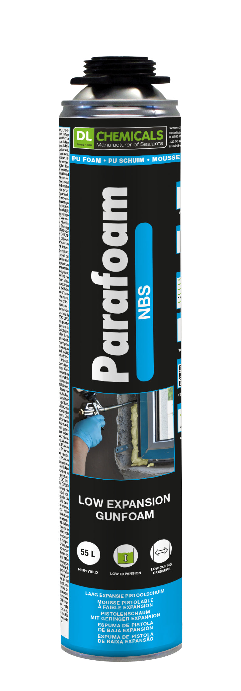 Parafoam mousse isolation nbs 750 ml