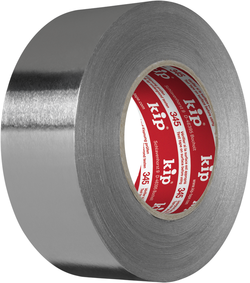 Alutape kip 345 75 mm 50 m alu 901 AC