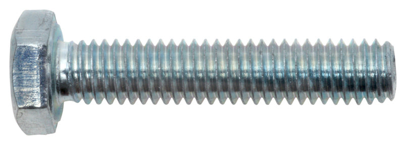 Vis métaux tête hexagonale 8.8 M6 x 20, acier zingué, din 933 (50 pc)