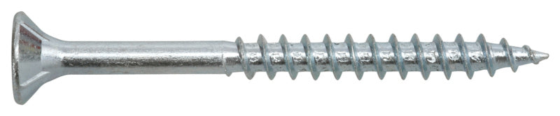 Vis bois et panneaux tx tête fraisée 4,5 x 50, filetage partiel, acier zingué (200 pc)