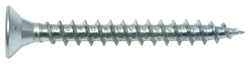 Vis bois et panneaux, tête fraisée, pz, 4 x 40 filetage Total, acier zingue (1000PCS)
