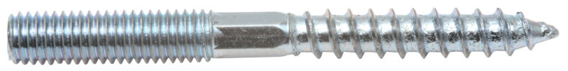 Vis d'assemblage 8 x 60, tx/sw, acier zingué (100 pc)