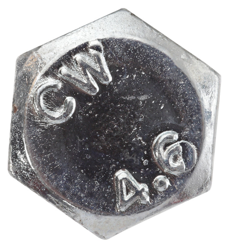 Boulon mécanique, tête hexagonale, M10 x 180, acier zingué, din 601 (10 pces)