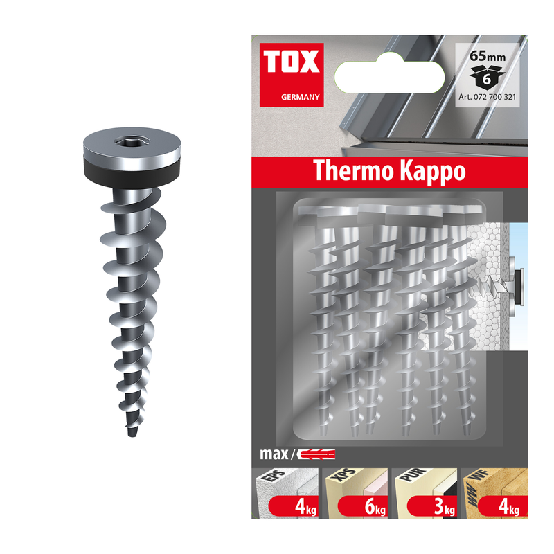 TOX Thermo Kappo (6 pc) – fixation de la barre de coupe