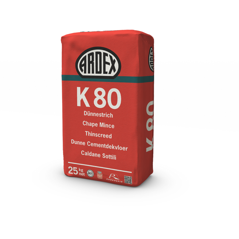 Ardex k 80 chape mince 25 kg