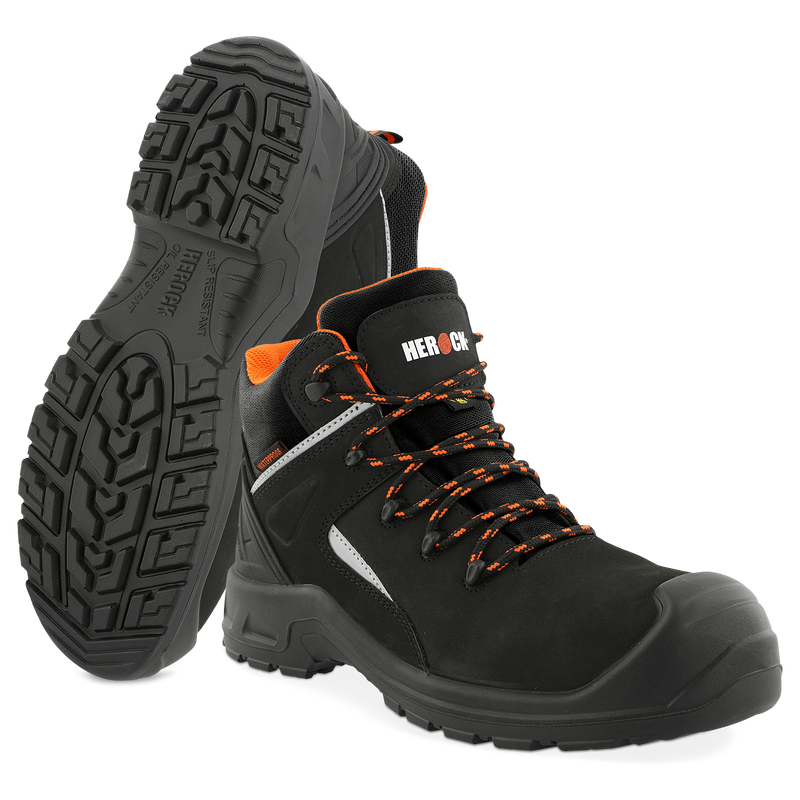 Heron S7S chaussures de sécurité hautes noir 37