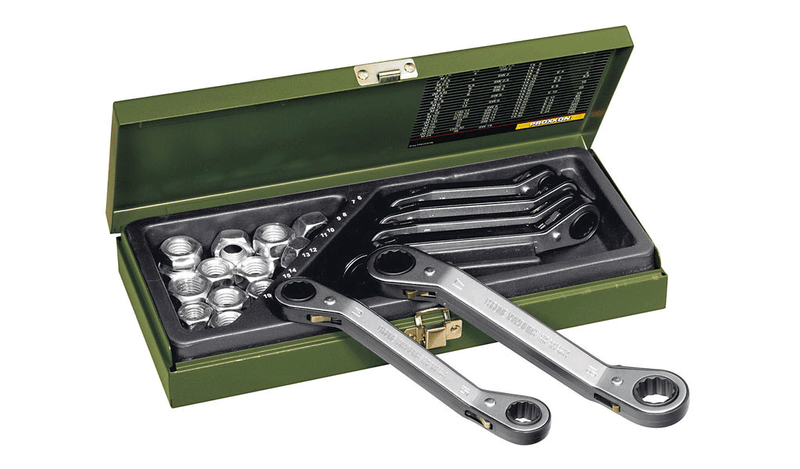 Coffret clés à cliquet speeder (6 pcs)