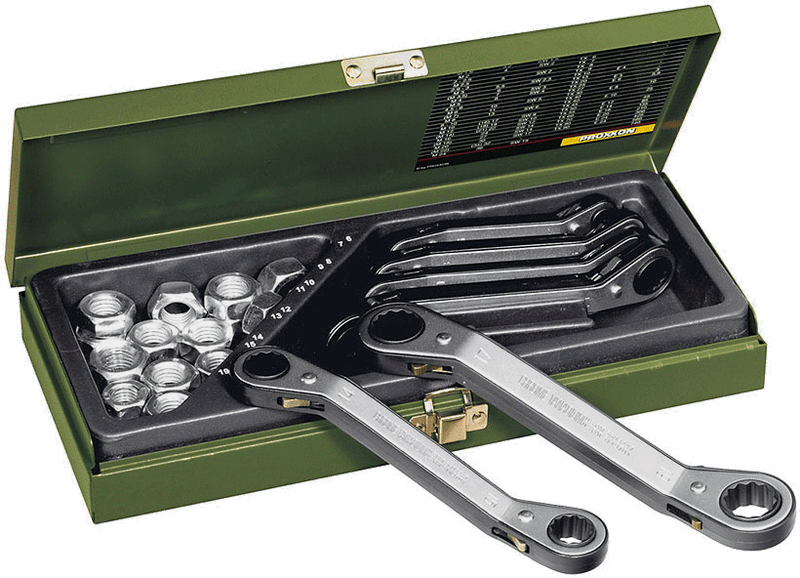 Coffret clés à cliquet speeder (6 pcs)
