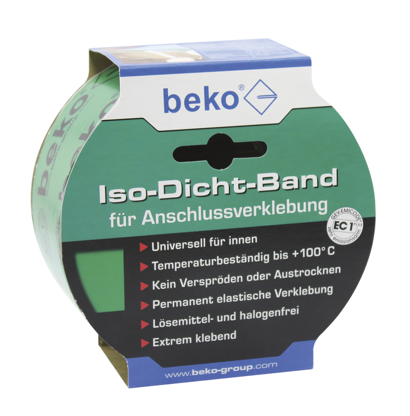 beko Bande Iso-Dicht 60 mm x 25 m, pour collage de raccordement