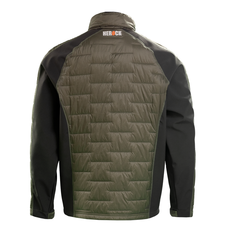 Sandor veste kaki foncé/noir s