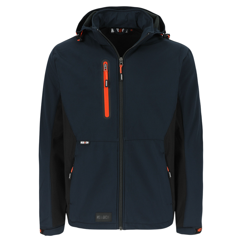 Trystan softshell veste marine/noir s