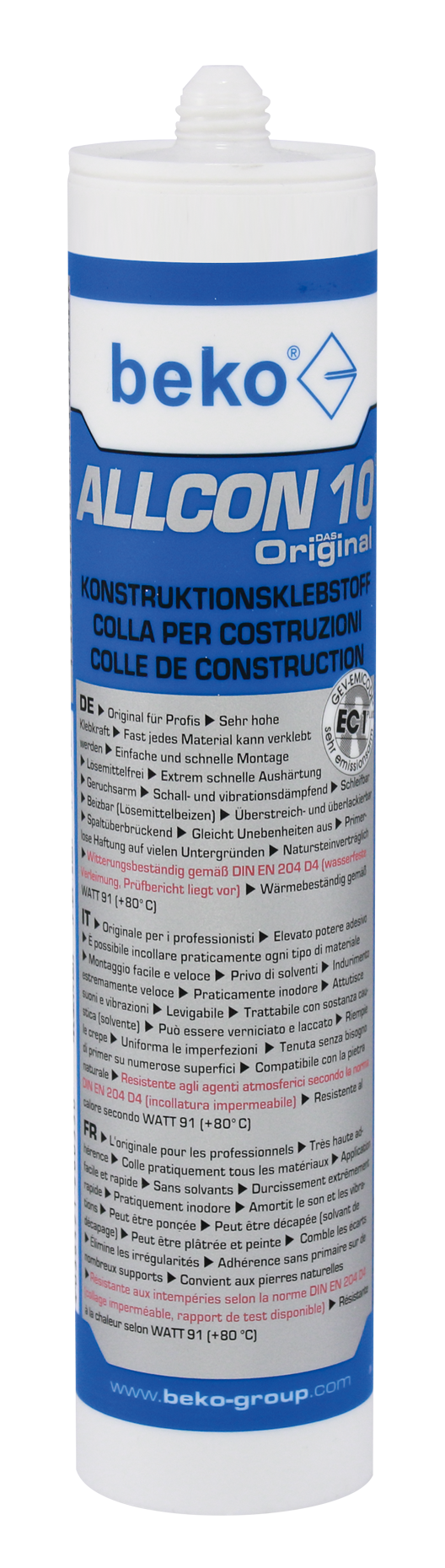 beko Allcon 10 Colle de construction