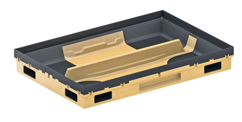 Cleanbox cuvette de sol 75x50 cm sortie Ø110