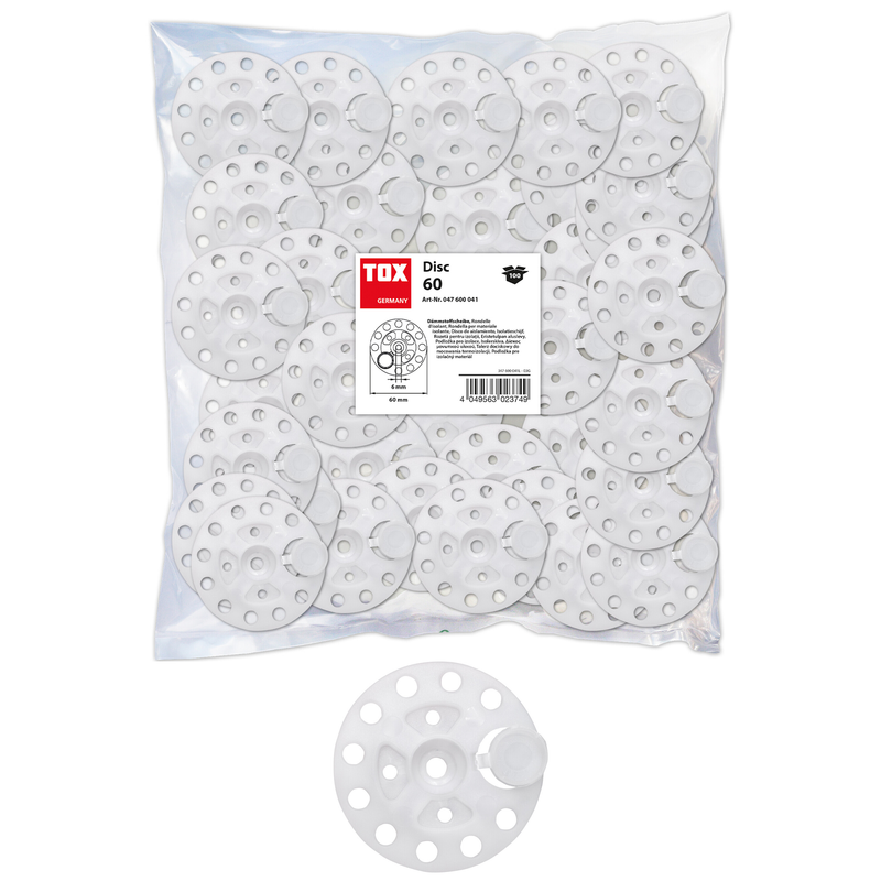 Rondelle pour isolation disc 60 (100 pc)
