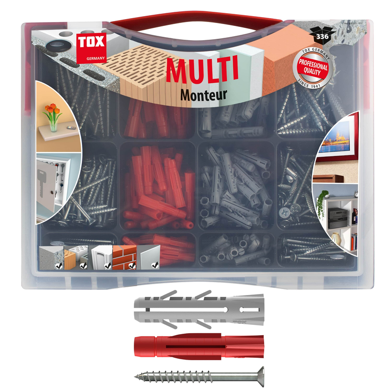 Assortiment multi monteur (336 pc)