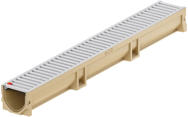 Euroline 100 galva gris nature 50 cm