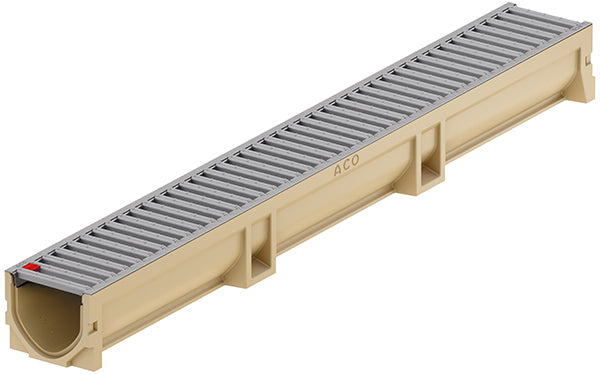 Euroline 100 galva shadow gris 50 cm