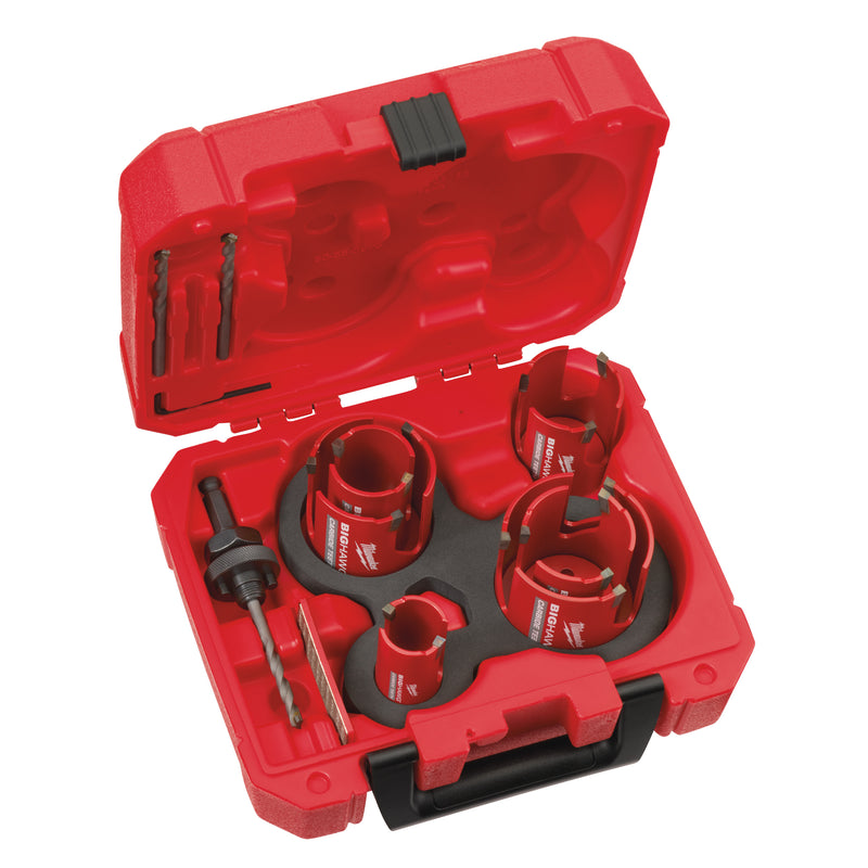 Coffret de scies cloches multi matériaux BIG HAWG