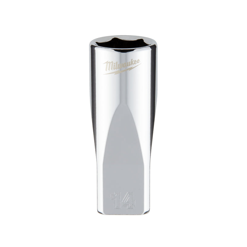 Douille à cliquet chrome ¼″