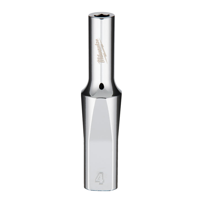 Douille à cliquet chrome ¼″
