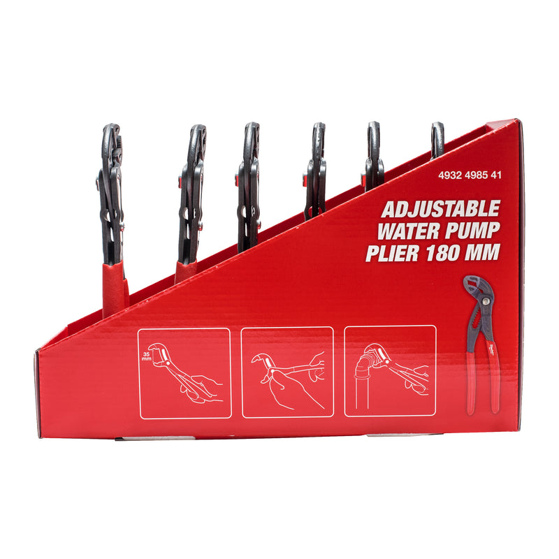 Présentoir de comptoir multiprise 180 mm 6PCS