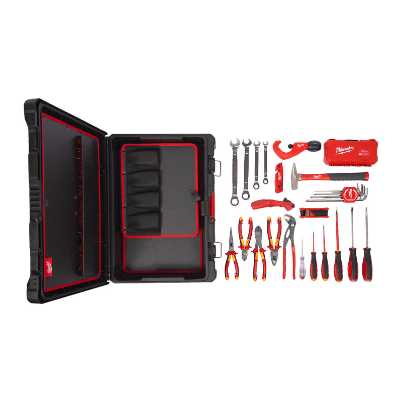 CAISSE OUTILS PACKOUT POUR PLOMBIER 74pcs