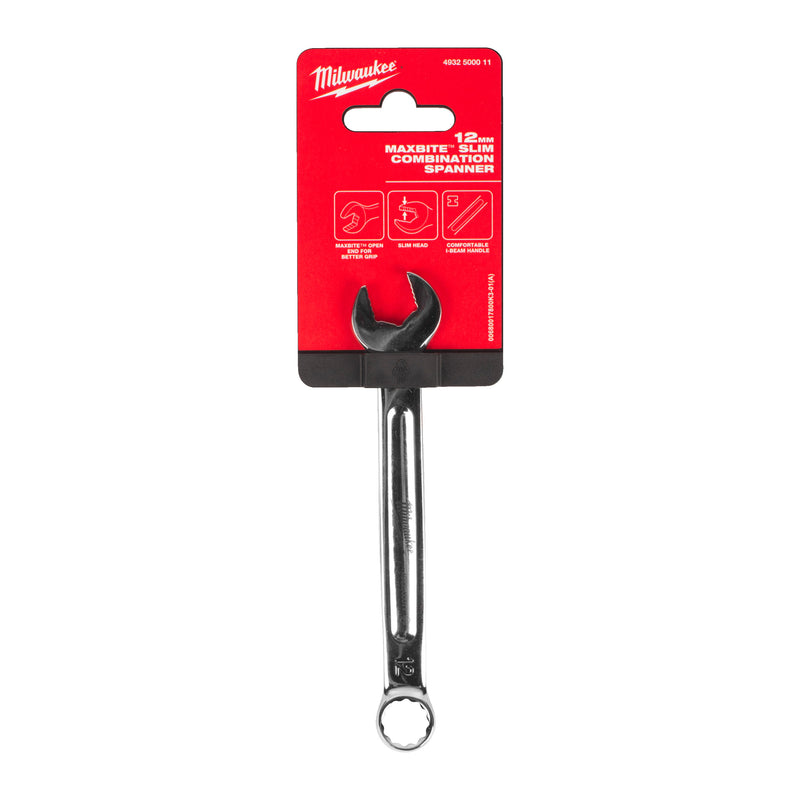MAXBITE clés mixte slim 12 mm