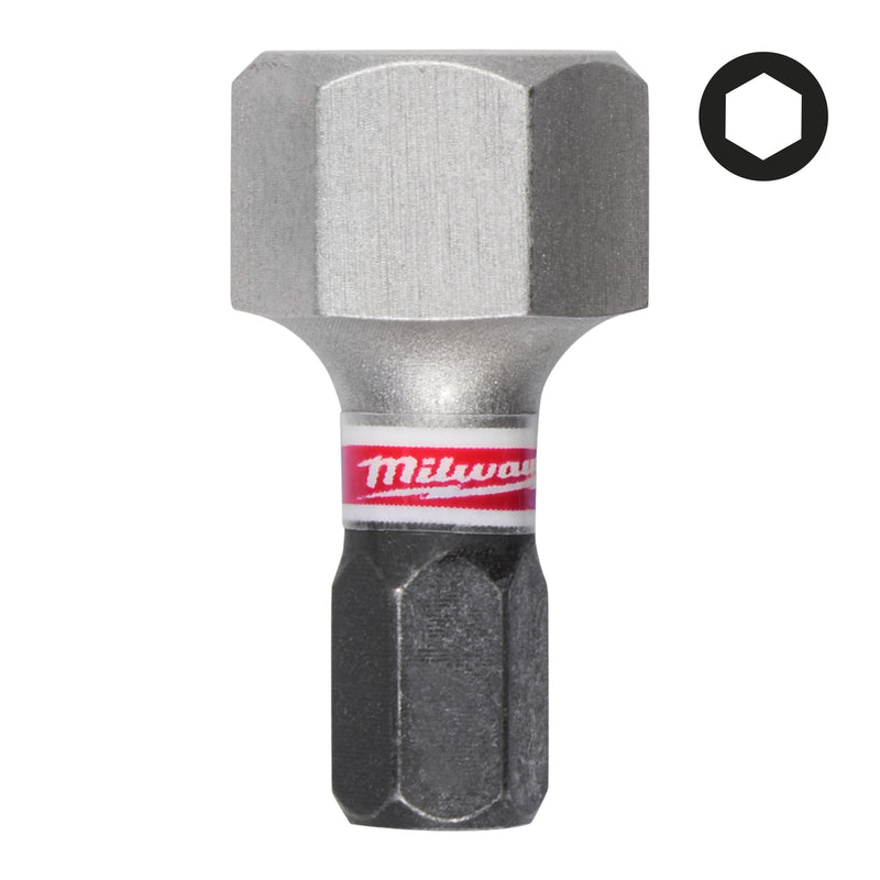 Embouts de vissage pour visseuses à chocs – Shockwave bits Hex