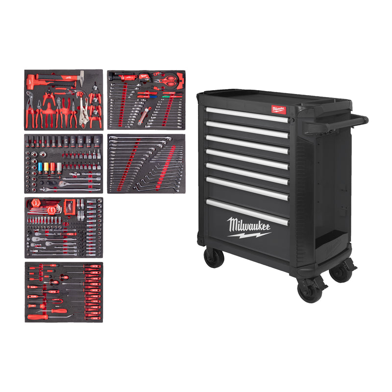 SERVANTE ÉQUIPÉE 78 CM TOOLGUARD™ 337 OUTILS
