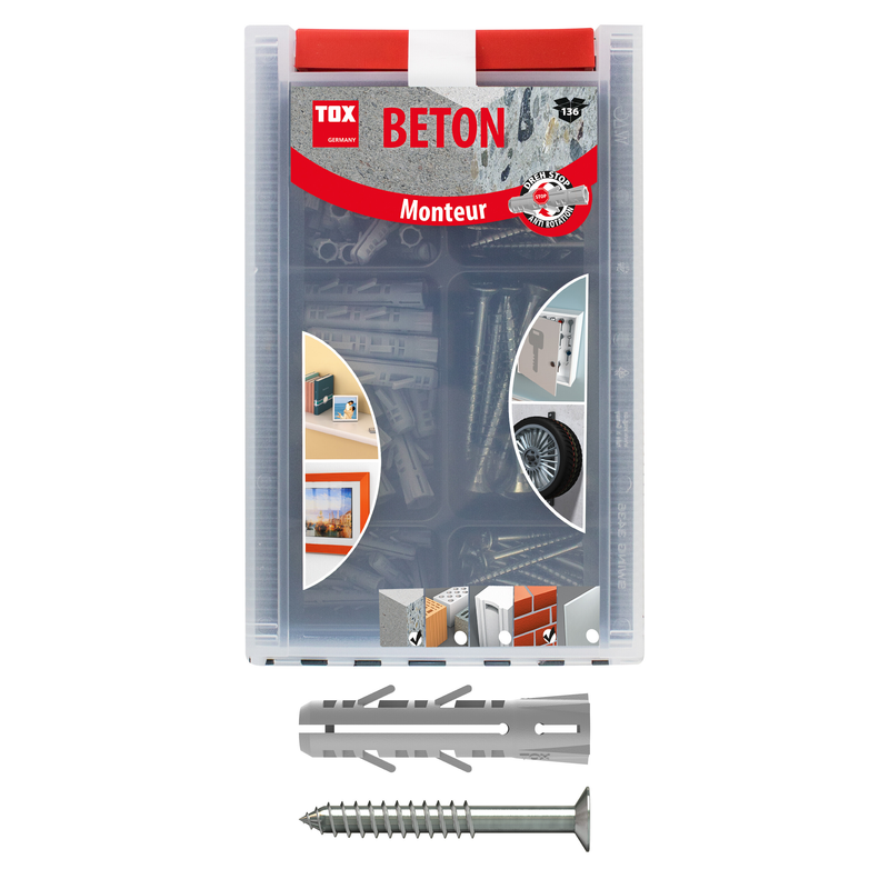 Beton monteur (136 pc)